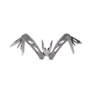 Мультитул Ganzo G104S (10 в 1) серебристый мини, арт. G104S [GANZO]